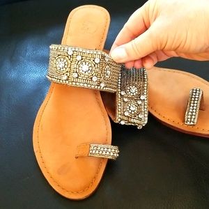Details about NWT Ladies Z & L Multi-Colored Beaded Leather Fringe Sandals with zipper Details about NWT Ladies Z & L Multi-Colored Beaded Leather Fringe Sandals with zipper